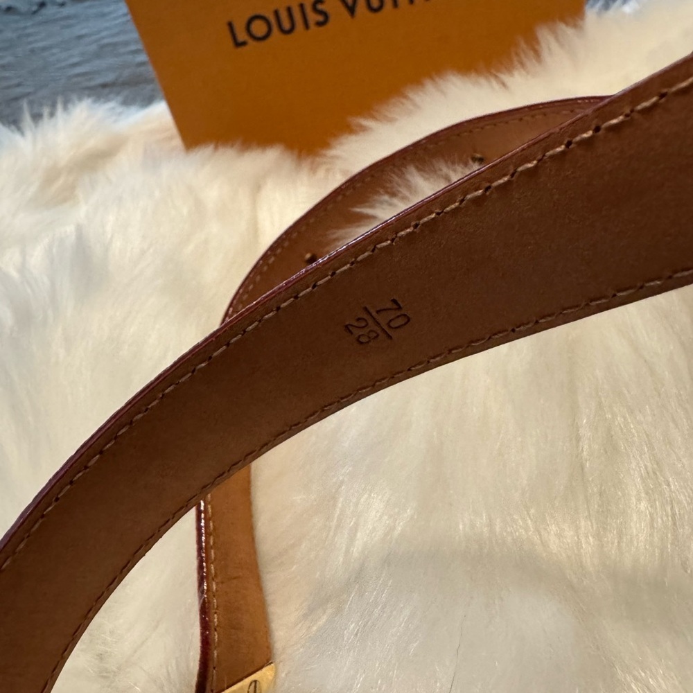 Louis Vuitton Gold Belt Luxurious Accessory - Picture 4 of 8